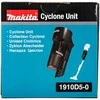 Makita Cikloninis priedas siurbliui CL003G, DCL286, juodas 1910D5-0