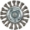 Makita Disko formos 100mm, su 1/4'' šešiakampiu antgaliu, Nerūdijantis plienas (Sukta viela) D-76722
