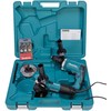 Makita DK0050X1 smūginis gręžtuvas HP1631 + kampinis šlifuoklis GA5030R, grąžtų + šlifavimo diskai, lagaminas