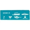 Makita Grandinės MC 40cm/16", 0,325", 1,3mm, 64H 1916A1-3 UC030G