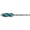 Makita Grąžtas medienai su 4 grioveliais ir 4 pjaunančiomis briaunomis, 22x165 mm, su 1/4" šešiakampiu koteliu E-26674