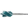 Makita Grąžtas medienai su 4 grioveliais ir 4 pjaunančiomis briaunomis, 35x165 mm, su 1/4" šešiakampiu koteliu E-26711