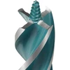 Makita Grąžtas medienai su 4 grioveliais ir 4 pjaunančiomis briaunomis, 22x165 mm, su 1/4" šešiakampiu koteliu E-26674