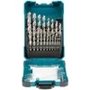 Grąžtas Makita Grąžtų komplektas 19 vnt. (1-10mm) metalui HSS-G D-67549