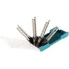 Grąžtas Makita Grąžtų mūrui rinkinys 12 vnt (4, 5, 5,5, 6, 6,5, 7, 8 mm) D-73483