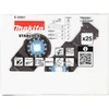 Makita Įgilinamieji pjovimo ašmenys 32mm TMA061; HM, STARLOCK, Metalui, 25 vnt. E-25921 TMA061; HM , Metalas