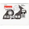 Makita Įgilinamieji pjovimo ašmenys 65mm TMA055; BIM, STARLOCK, Medis, 25 vnt. E-25915 TMA055; BIM, SL , Medis