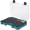 Makita IMPACT Juodas 1/2" smūginių sukimo galvų rinkinys, 19 vnt. E-30069