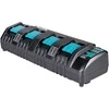 Grąžtas Makita Keturių lizdų kroviklis LXT® DC18SF DC18SF • 14,4V • 18V • LXT®