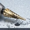 Makita PAKOPINIS GRĄŽTAS SKARDAI (SPIRALINIS) TIN 4-20mm, ilgis 75/53mm, 1/4" D-40185