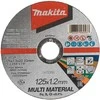 Makita pjovimo diskas 125X1,2x22.23mm, MULTI MATERIAL
