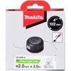 Makita Pjovimo galva plokščiu dugnu, BUMP&amp;FEED, valo skersmuo 2,0mm, sriegiai: M8 ir M10 , 1.25LH 1914R8-6
