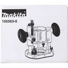 Makita Priedas įgilinamajam frezavimui RT0700C 195563-0
