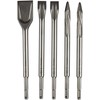 Makita SDS-PLUS Kaltų komplektas (2xKaltas 250mm; 2xKaltas 20x250mm; 1xKaltas 40x250mm) E-13188