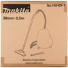 Makita Siurbimo komplektas Ø38x2,5m DVC860, DVC861, DVC862, DCS863, DVC864, VC2510L, VC3211, VC3210 195439-1