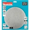 Makita Šlifavimo tinklelis sienų glaistui šlifuoti (5 vnt.), φ225mm, A240 D-82242 DSL801
