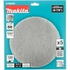 Makita Šlifavimo tinklelis sienų glaistui šlifuoti (5 vnt.), φ225mm, A120 D-82220 DSL801