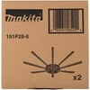 Makita Šoninių šepetėlių komplektas dulkių siurbliui-robotui DRC300 191P28-6
