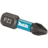Makita Sukimo antgalis , PZ2X25mm, 25vnt. IMPACT Juodas E-12376