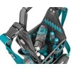 Makita Surtvirtintas 4-jų skyrių, universalus, atviras keturkampis krepšys įrankiams. E-15453