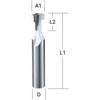 Makita T formos griovelių freza "keyhole"9,5x10,5 mm/ 48,0mm, 8mm Kotelio skersmuo D-68812