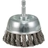 Makita Taurės formos 75mm, su 1/4'' šešiakampiu antgaliu, Nerūdijantis plienas (Sukta viela) D-76700