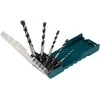 Makita TCT grąžtas su tiesiu kotu / daugialypė medžiaga, 5vnt. Rinkinys (4x75, 5x85, 6x100, 8x120, 10x150) E-14255