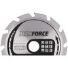 Makita T.C.T. pjūklas MAKFORCE 190X2X30mm 20° T12 B-08224 T.C.T • 190 x30 mm • T12 • 20° • Medienai