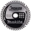 Makita T.C.T. pjūklas SPECIALIZED 165X1.85X20mm 8° T48 B-56708 T.C.T • 165 x20 mm • T48 • 8° • Medienai