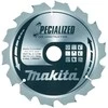 Makita T.C.T. pjūklas SPECIALIZED 210X2.8X30mm 20° T14 B-33766 T.C.T • 210 x30 mm • T14 • 20° • Medienai/Medienai su vinimis