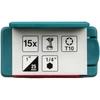 Makita Torsion antgaliai C-tipo Impact PREMIER T10x25mm 15vnt. E-25937 T10 • 25 mm • 1/4" • 15vnt
