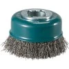 Makita Vielinė šlifavimo taurė, banguota viela, 0.3mm, Ø 75 mm, X-LOCK D-73396