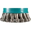 Makita Vielinė šlifavimo taurė, sukta viela, 0.5mm, Ø 80 mm, X-LOCK D-73330
