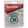 Makita Vielinė šlifavimo taurė, sukta viela, 0.5mm, Ø 80 mm, X-LOCK D-73380