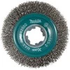 Makita Vielinis kūginis šlifavimo šepetys, banguota viela, 0.3mm, Ø 100 mm, X-LOCK D-73449