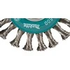 Makita Vielinis šlifavimo diskas, sukta viela, 0.5mm, Ø 115 mm, X-LOCK D-73352