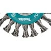 Makita Vielinis šlifavimo diskas, sukta viela, 0.5mm, Ø 115 mm, X-LOCK D-73405