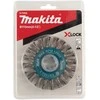 Makita Vielinis šlifavimo diskas, sukta viela, 0.5mm, Ø 115 mm, X-LOCK D-73352