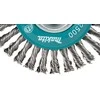 Makita Vielinis šlifavimo diskas, sukta viela, 0.5mm, Ø 115 mm, X-LOCK D-73411