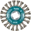 Makita Vielinis šlifavimo diskas, sukta viela, 0.5mm, Ø 115 mm, X-LOCK D-73352