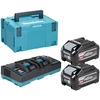 Makita XGT® akumuliatorių ir kroviklio komplektas 1911D8-0 40Vmax • Li–ion