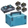 Makita Akumuliatorių ir dvigubo kroviklio komplektas LXT® 197626-8 18V • BL1850B x4 • DC18RD • LXT®