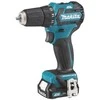 Makita DF332DSAJ Akumuliatorinis gręžtuvas, 12VMAX, 2x2,0 Ah Li-ion 35/21 Nm, 1,0kg, LED 2-greičiai, MAKPACK