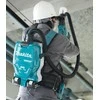 Makita DVC265ZXU Akumuliatorinis dulkių siurblys (kuprinė) 2x18 V Li-ion, AWS, Be akumuliatorių ir kroviklio!