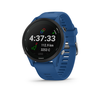 Išmanusis laikrodis Garmin Forerunner 255, Juodos spalvos apvadas su mėlynos spalvos silikoniniu dirželiu, 46mm