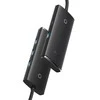 Baseus Šakotuvas USB-A 4 prievadų (USB 3.0) 25cm, juodas