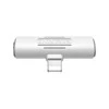 Adapteris Borofone BV7 iš Lightning į Lightning + 3,5mm baltas