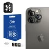 Apsauginis stikliukas kamerai 3mk Lens Pro Apple iPhone 15 juodas