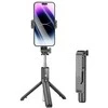 Borofone Asmenukių lazda BY11 Happy bluetooth su tripod and nuotoliniu valdymu juodos spalvos