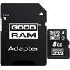 Atminties kortelė Atminties korta Goodram Micro SD 8Gb + SD adapter